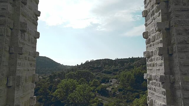 The Roquefavour Aqueduct near Aix-en-Provence (France)