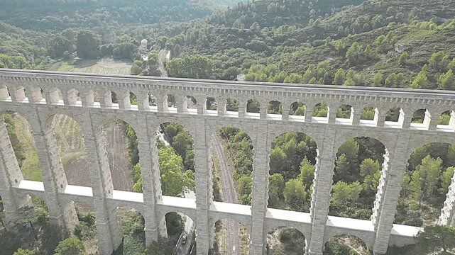 The Roquefavour Aqueduct near Aix-en-Provence (France)