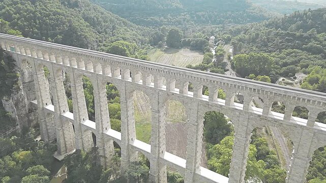 The Roquefavour Aqueduct near Aix-en-Provence (France)
