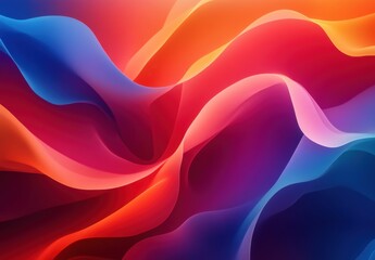 Abstract background with colorful gradient lines, creating an elegant and modern wallpaper design