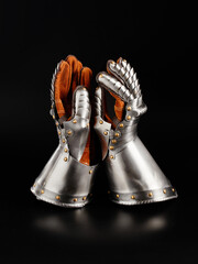 Medieval Knight King Armor Gauntlets Gloves Battle Medieval Crusades Protection