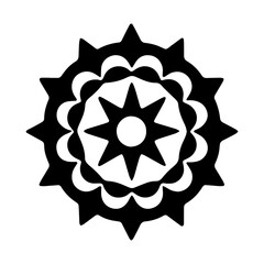 Set of Mandala Illustration Design, geometrical Mandala Clipart, mandalas for coloring book interior, Muslim mandala, silhouette, SVG, PNG