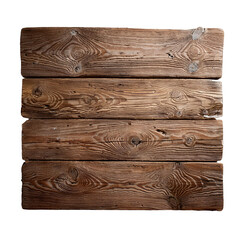 old wood texture isolated on Transparent Background.