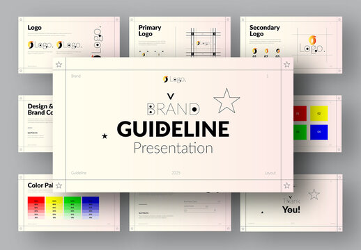 Brand Guideline Presentation Layout