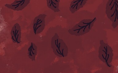 秋の葉っぱの背景