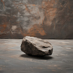 Slate Stone Space: A Barren Background with Subtle Textural Beauty