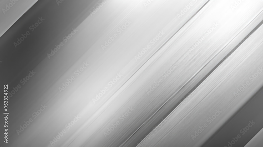 Poster minimalistic silver gradient background with subtle light and dark transitions, creating a sleek and