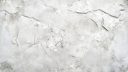 Obraz premium White Cracked Wall Texture