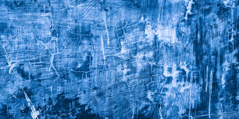 abstract grunge blue texture cement concrete wall background