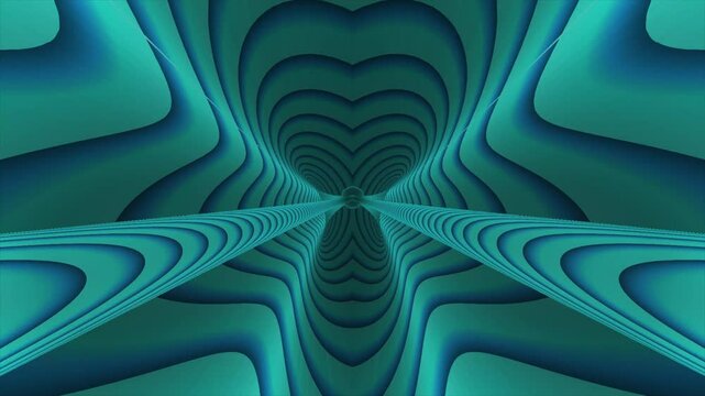 Smooth animated background with mir 3.
