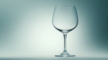 Autumn or winter cosy mood. Wine glass, on neutral background, with space for text. Luxury concept winery or restaurant design. Healthy wine, to accompany a meal or as an aperitif at an event