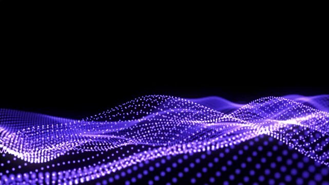 Abstract wave background with mir 3.
