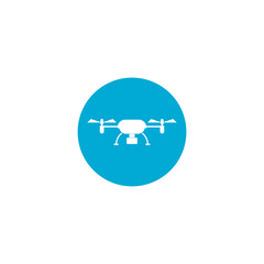 Aerial Drone Camera icon isolated on transparent background