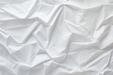 Obraz premium Processed collage of crumpled white paper sheet texture. Background for banner, backdrop or texture