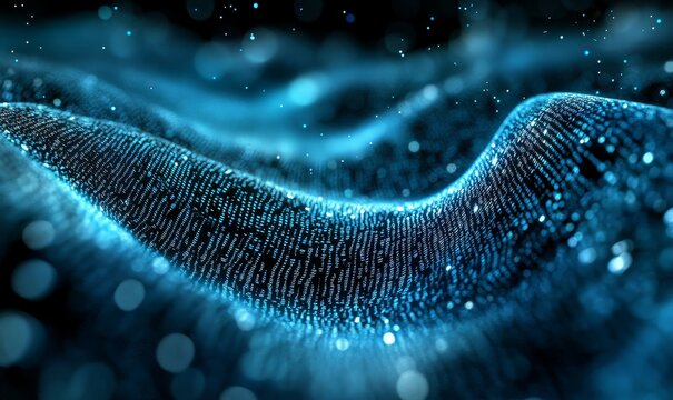 Data Encryption: A visually striking image of data streams transformed into intricate patterns of encrypted symbols, highlighting the importance of encryption in safeguarding sensitive, Generative AI
