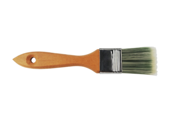 new paint brush on white background