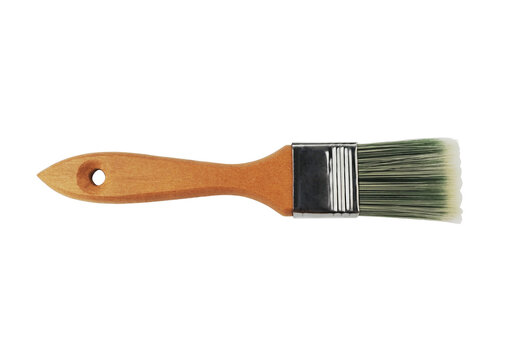 new paint brush on white background