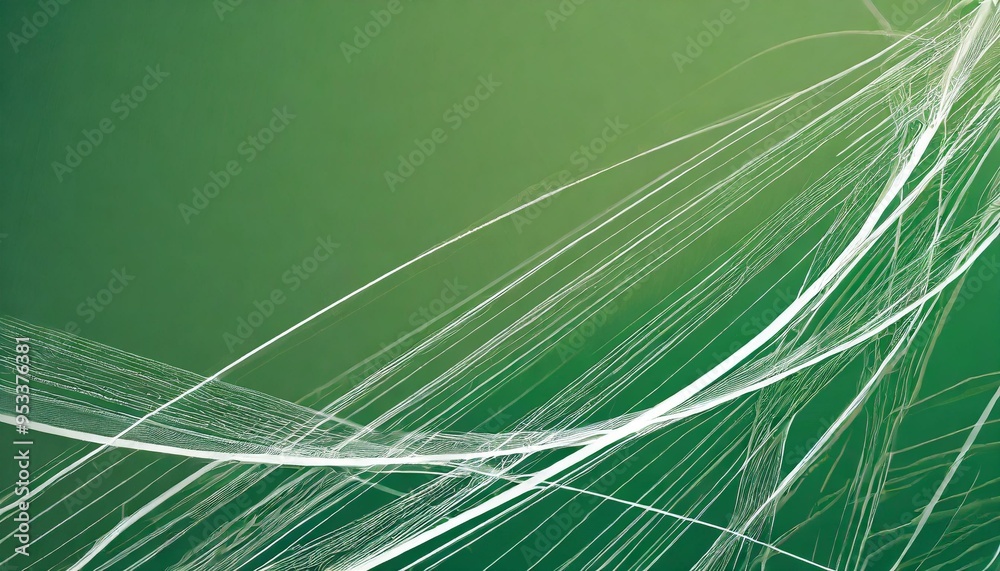 Canvas Prints abstract green background with white lines