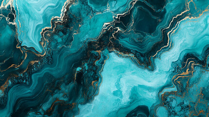 Naklejka premium luxury turquoise marble background 