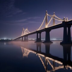 Obraz premium city bridge city