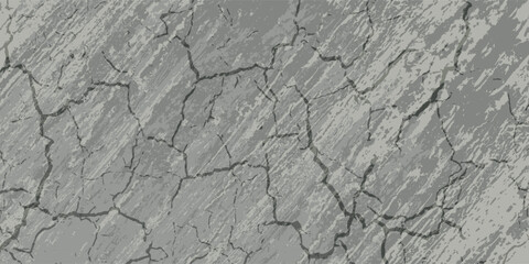 Old white washed chalk wall texture.vector illustration.vector