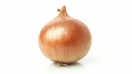 Fototapeta premium onion isolated on a white background