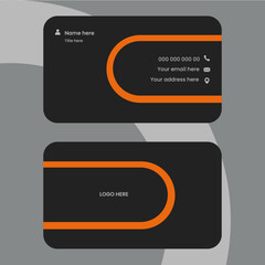 Business card design template, Clean professional business card template, visiting card, business card template,