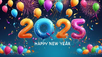 New year celebration banner