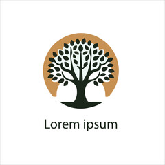 Obraz premium Natural Tree Logo