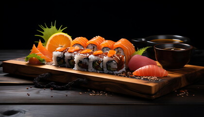 taikos sushi and sashimi offerings, generative ai