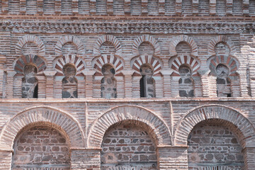 Picture of The Mosque of Cristo de la Luz facade (originally known by Bab-al-Mardum Mosque) at Toledo.	
