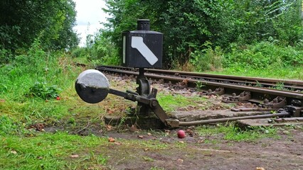 Railway Junction Switch Mechanical Direction Indicator Signal Lamp