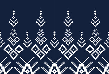 abstract Traditional geometric ethnic fabric pattern ornate elements with ethnic patterns design for textiles, rugs, clothing, sarong, scarf, batik, wrap, embroidery, print, curtain, carpe