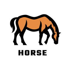 Horse logo, symbol.
