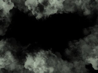 Smoke on black background. abstract background for graphic design.