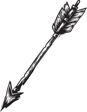 recommend clip art: Charcoal Doodle Scribble Vintage Archery Arrow Illustration Hunting Symbol Bow Hunting Medieval Weapon Clipart Design Element Drawing Doodle Art Graphic Design Element Isolated Arrow Vector