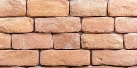 Fototapeta premium The red brick wall's background texture