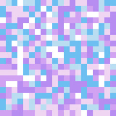 Pastel Blue Purple Pixel Pattern Background Design