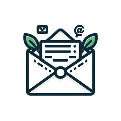 Fototapeta premium 우편 아이콘