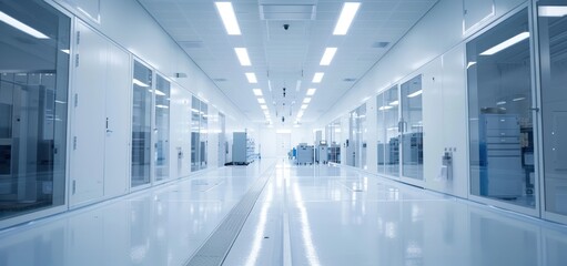 Cleanroom Corridor Interior