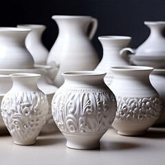 porcelain pottery a type of pottery made from fine kaolin clay t