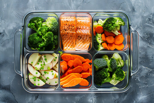 Organized Meal Prep Containers for Efficient Meal Timing Preparation