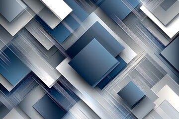 Abstract blue wavy box  shapes background and vibrant light  blue gradient wallpaper 3d render. 3d, cube, box, blue, light blue, shape, pattern, square, illustration, light, gray, backgrounds