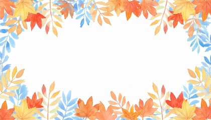 葉っぱの可愛いフレーム