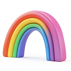 Obraz premium 3D Rainbow Arch.