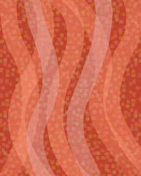 Pastel background copy space dots and stripes