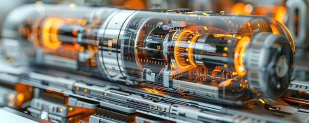 Illustration of an advanced battery cutaway showing intricate internal components