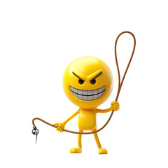 Fototapeta premium Emoji And Emoticon Transparent Backgrounds, Generative AI