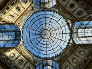 Obraz premium galleria vittorio emanuele ii city