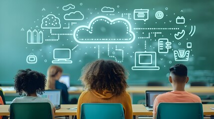 Connected Virtual Education Platform with Cloud Based Online Learning
